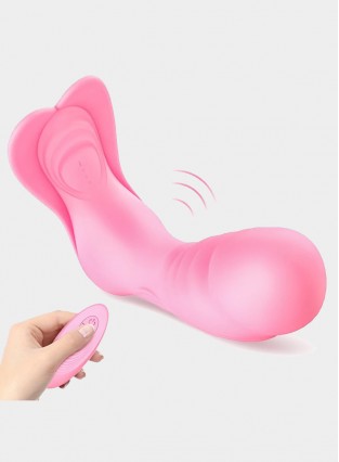 Wearable Vibrator Wireless Remote Control Dildo Vibrator Clitoris And G-Spot Stimulator USB Rechargeable Silicone Clitoris Sex Toys For Women  