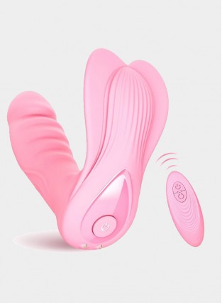 Wearable Vibrator Wireless Remote Control Dildo Vibrator Clitoris And G-Spot Stimulator USB Rechargeable Silicone Clitoris Sex Toys For Women 
