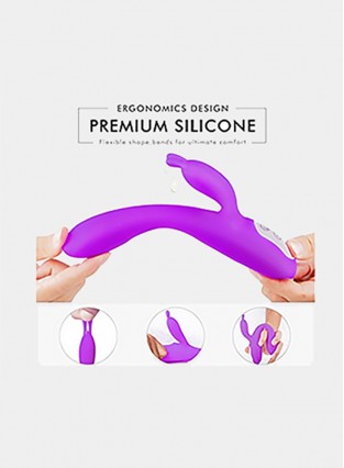 Rabbit Vibrator with 9 Powerful Vibrations  G Spot Vibrator Vagina Stimulator Adult Sex Toy for Women or Couple Fun Waterproof Magnetic USB Rechargeable Clitoris Vibrator 