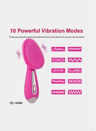 G Spot Vibrators Clitoris Stimulator, Proxoxo Silicone Flexible Tongue Vibrator Powerful Quiet Licking Stimulating Massager with 10 Frequency Rechargeable Waterproof Oral Sex Stimulator for Gift 