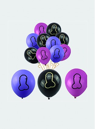 Fun Sex Balloons Decor Night Party Decoration Bachelorette Party Girls Night Supplies Penis Accessories Sex toys